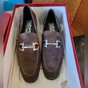 Salvatore ferragamo castor suede flori 2 SZ 7EEE Salvatore Ferragamo | Shoes | Salvatore Ferragamo Castor  main image 2